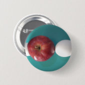 パイ用ツインエッグ赤りんご.JPG 缶バッジ (正面&裏面)