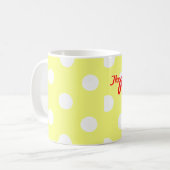 パイ穴のマグ コーヒーマグカップ (正面左)