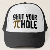 "パイ穴"の帽子 キャップ (正面)