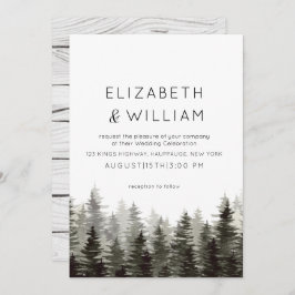 パイ素朴ンの木結婚の木 招待状