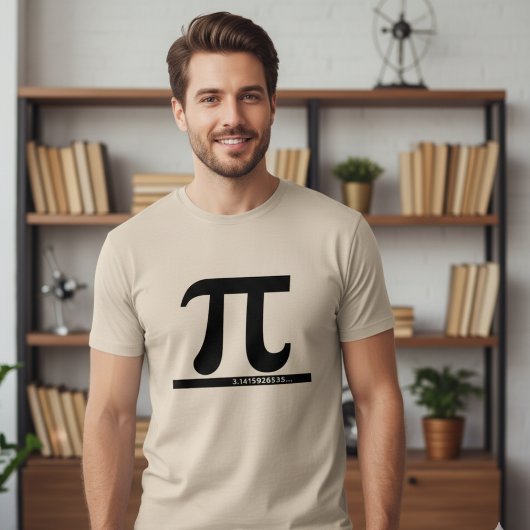 パイ記号 3.14 無限小数 数学 Tシャツ