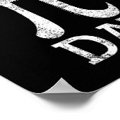 パイ誕生日算数の日ヴィンテージ ポスター (角)