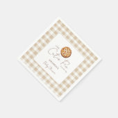 パイ赤ちゃんシャワー男女兼用 スタンダードカクテルナプキン (角)