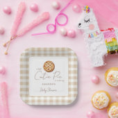 パイ赤ちゃんシャワー男女兼用 ペーパープレート (パーティー)