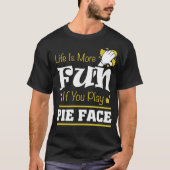 パイ顔 Tシャツ (正面)