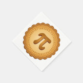 パイ食い物向けPiナプキン スタンダードカクテルナプキン (角)