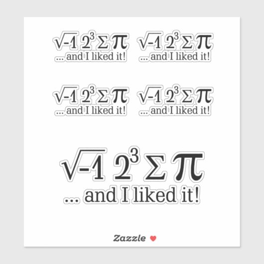 パイ食べがあるから好きだった シール (シート)
