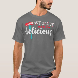 パイ食べが出て美味しい算数P食べだ Tシャツ