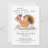 パイ食べ感謝祭 招待状 (正面)