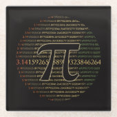 パイ食 ガラスコースター (正面)