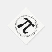 パイ(π)日 スタンダードカクテルナプキン (角)