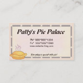 パイ~のベーカリーの名刺 名刺 (裏面)
