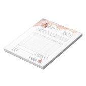 パイ・カップケーキ専門店 受注帳票 請求書  ノート (回転)