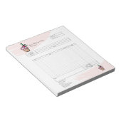 パイ・カップケーキ専門店 受注帳票 請求書  ノート (アングル)