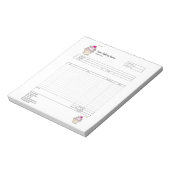 パイ・カップケーキ専門店 受注帳票 請求書  ノート (回転)
