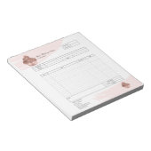 パイ・カップケーキ専門店 受注帳票 請求書  ノート (アングル)