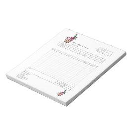 パイ・カップケーキ専門店 受注帳 見積書  ノート