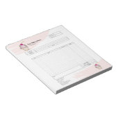 パイ・カップケーキ専門店 注文フォーム 請求書 ノート (アングル)