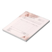 パイ・カップケーキ専門店 注文フォーム 請求書  ノート (回転)