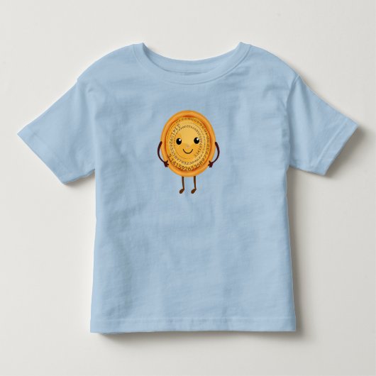 パイ(カートゥーン) トドラーTシャツ (正面)