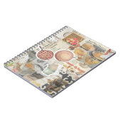 パイ&コーヒヴィンテージエフエマデクページ ノートブック (左側)