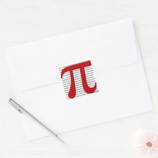 パイ スクエアシール (封筒)