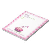 パイ&タートオーダー型枠メモ帳 ノートパッド (回転)