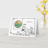 パイ・チャートのアマン派の会合 カード (黄色い花)