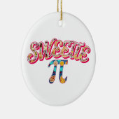 パイ（パイで満たされた） セラミックオーナメント (右)