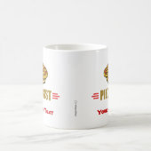 パイ·ベおもしろいーカー コーヒーマグカップ (中央)