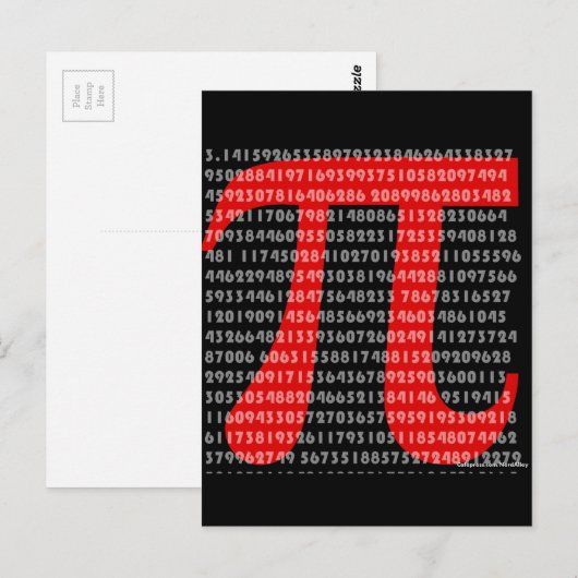 パイ ポストカード (正面/裏面)