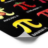 パイ メニュー パイ 数学の日 数学 数学教師 パイS ポスター (角)