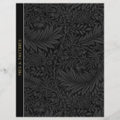 パイ |レシピ分割器 |ヴィンテージブラックフローラ (裏面)