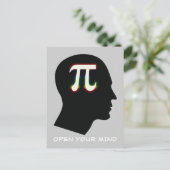 パイ | 心を開く ポストカード (スタンド正面)