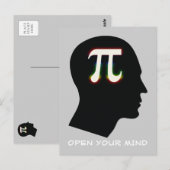 パイ | 心を開く ポストカード (正面/裏面)