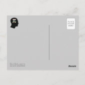 パイ | 心を開く ポストカード (裏面)