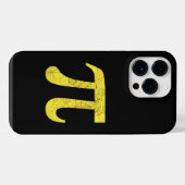 パイ - 数学記号 iPhoneケース (裏面横)