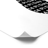 パイ（1円） ポスター (角)