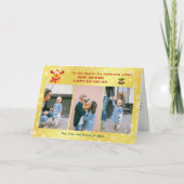 パウおもしろいシティブRudolphミニマルエレガントリスト3 Photo シーズンカード (正面)