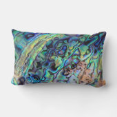 パウアアアワビの貝枕 ランバークッション (裏面)