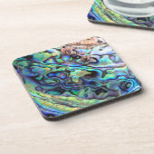 パウアアワロシェル詳細 コースター (左側)