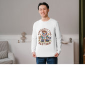 パウィティ最高のブパパ可愛い犬のパパを引用 Tシャツ