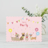 パウィティ誕生日犬への時間 招待状 (スタンド正面)