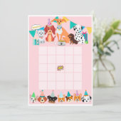 パウィー子犬の生まれたビンゴクラッド 招待状 (スタンド正面)