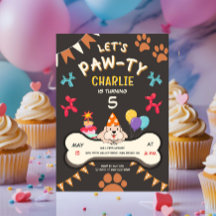 パウィー子犬の誕生日パーティーを開催