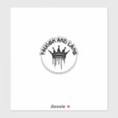 パウエックとラージカスタムーのビニールシール シール (シート)