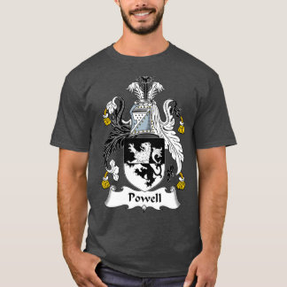 パウエルコートオブアームズ家紋 Tシャツ