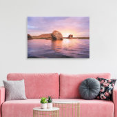 パウエルサンセット湖 キャンバスプリント (インサイチュ (リビング))