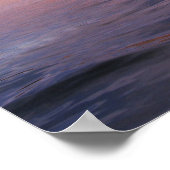 パウエルサンセット湖 ポスター (角)