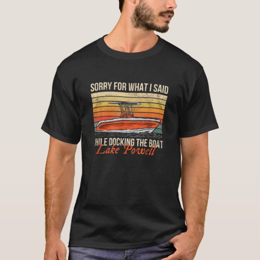 パウエル湖の湖の生活 Tシャツ (正面)